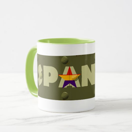 ISPANIETS Spanier in der roten Armee Tasse (Vorderseite Links)