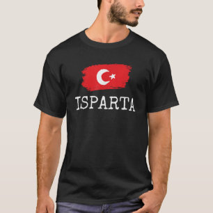 Isparta Stadt Türkei Ferienstadt Türkische Reise W T-Shirt