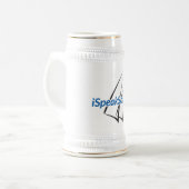 iSpeakSailing Bier Stein Bierglas (Vorderseite Links)