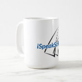 iSpeakSailing Kaffee-Tasse Kaffeetasse (Vorderseite Links)
