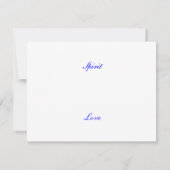 iSpirit Liebe Karte (Rückseite)