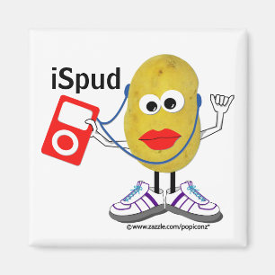 'ispud' humorvolle Parodie Magnet