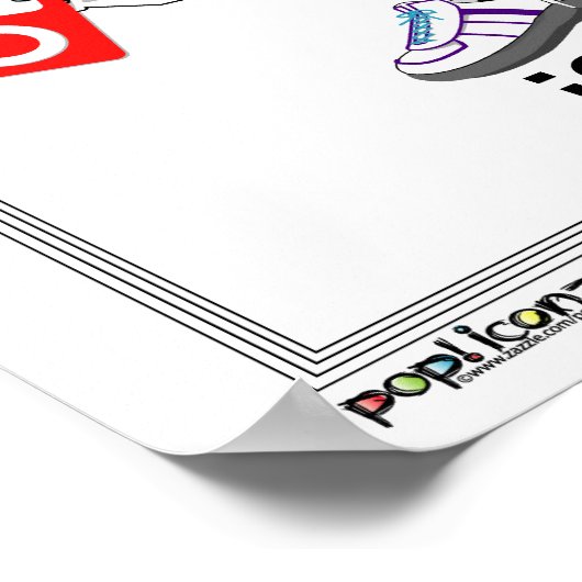 'ispud' humorvolles Parody Poster (Ecke)