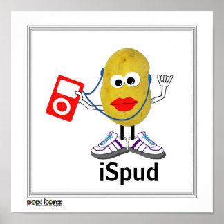 'ispud' humorvolles Parody Poster