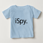 iSpy Baby T-shirt (Vorderseite)