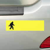 iSquatch (Hintergrundfarbe ändern) Autoaufkleber (Auf Auto)