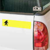 iSquatch (Hintergrundfarbe ändern) Autoaufkleber (Auf Lkw)