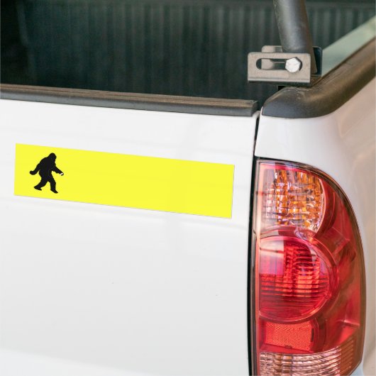 iSquatch (Hintergrundfarbe ändern) Autoaufkleber (Auf Lkw)