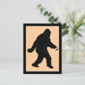 iSquatch (Hintergrundfarbe ändern) Postkarte (Stehend Vorderseite)