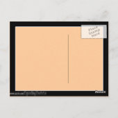 iSquatch (Hintergrundfarbe ändern) Postkarte (Rückseite)