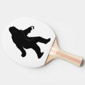iSquatch (Hintergrundfarbe anpassen) Tischtennis Schläger (Seitenansicht)