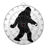 iSquatch (Hintergrundfarbe hinzufügen) Dartscheibe (vorne)