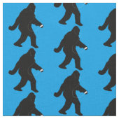 iSquatch Sasquatch Stoff (Nahaufnahme)