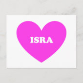 Isra Postkarte (Vorderseite)