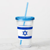 Israel Acryltrinkbecher (Rückseite)