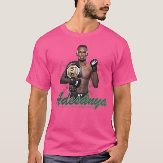 Israel Adesanya Der letzte Stiylebender T-Shirt (Vorderseite)