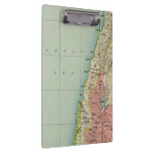 Israel Antique Map Beauty Klemmbrett (Rechts)