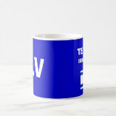 Israel-Ben Gurion (Tel Aviv) TLV Airport Code Tass Kaffeetasse (Mittel)