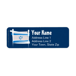 Israel-Bürsten-Flagge