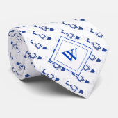 ISRAEL Christian Scripture Monogram Flag Krawatte (Gerollt)