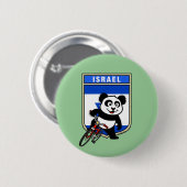 Israel Cycling Panda Button (Vorne & Hinten)