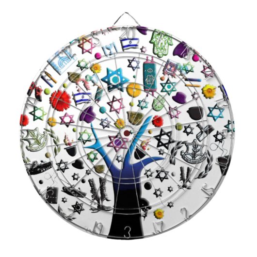 Israel Dartscheibe (vorne)