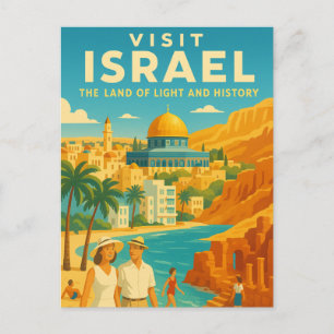 Israel – Das Land des Lichts und der Geschichte Postkarte