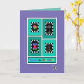 Israel das Schöne Karte (Gelbe Blume)