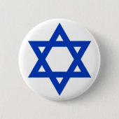 Israel - Davidsstern Button (Vorderseite)