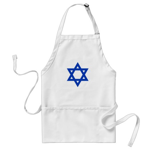 Israel-Davidsstern Schürze (Vorne)