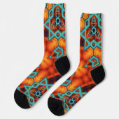 israel davidstern socken (Linkes Detail)