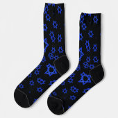 israel davidstern socken (Linkes Detail)