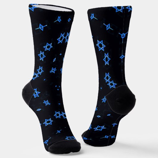 israel davidstern socken (Gewinkelt)