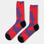 israel davidstern socken (Linkes Detail)