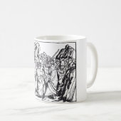 Israel durchquert das Rote Meer Kaffeetasse (VorderseiteRechts)