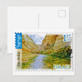 Israel ein Sklave Postkarte (Vorne/Hinten)