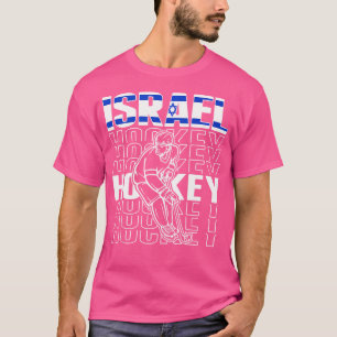 Israel Eishockey Fans Jersey Unterstützung israeli T-Shirt