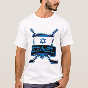 Israel Eishockey-Flag T-Shirt