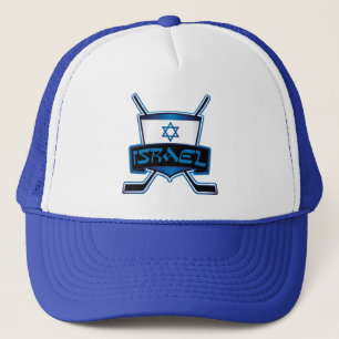 Israel Eishockey-Flag Truckerkappe