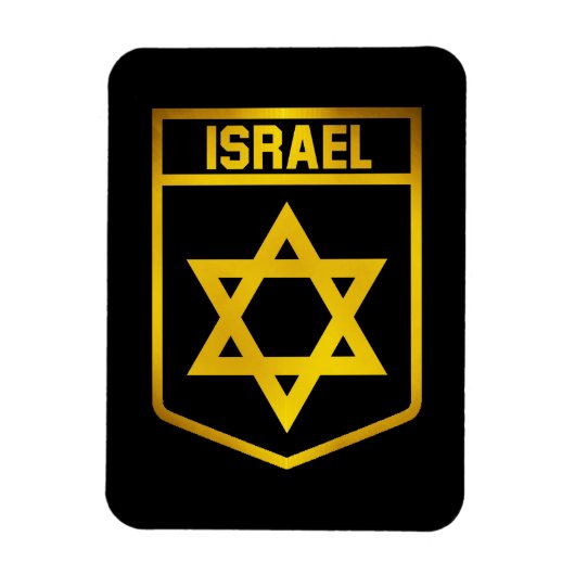 Israel Emblem Magnet (Vertikal)