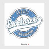 Israel-Entdecker ins Abenteuer Aufkleber (Blatt)