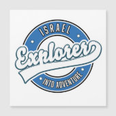 Israel-Entdecker ins Abenteuer Magnetkarte (Vorderseite)