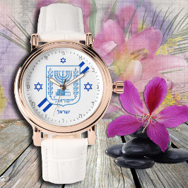 Israel Fashion Watch, Hebräische Wählscheibe, isra Armbanduhr