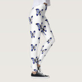 Israel Flag Butterfly Leggings (Rechts)