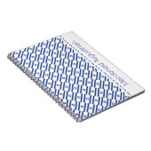 ISRAEL Flag Custom Add Your Name Notebook Journal Notizblock (Rechte Seite)