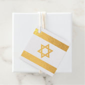 Israel Flag Favor Tag (Mit Box)