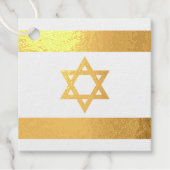 Israel Flag Favor Tag (Vorderseite)