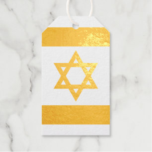 Israel Flag Favor Tag Geschenkanhänger