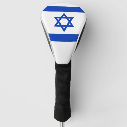 Israel Flag Golf Head Cover Headcover (Vorderseite)