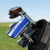 Israel Flag Gorgetic Patriotic Golf Headcover (In Situ)